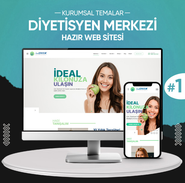 Diyetisyen Merkezi Kurumsal Teması #1